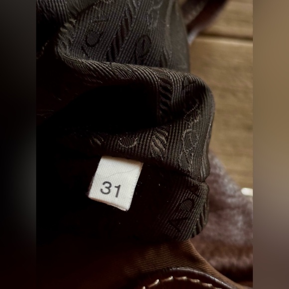 Prada Tessuto Hamal Y2K nylon with leather trim purse- authenticated - Picture 13 of 17